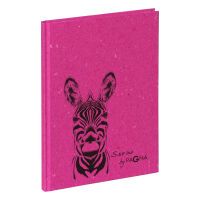 PAGNA Notizbuch A5 Save me 128S. dotted lines, Zebra (26050-34)