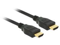 DELOCK HDMI Kabel Ethernet A -> A St/St 2.00m 3D 4K Gold (84714)
