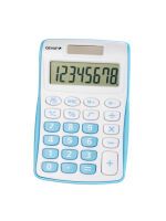 Genie 120 B - Pocket - Display - 8 digits - 1 lines - Battery/Solar - Blue - White