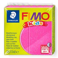 FIMO Mod.masse Fimo kids glitter pink (8030-262)