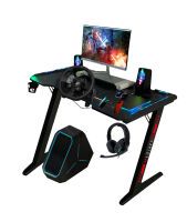 Raptor Gaming-Tisch GT100 schwarz 120x60cm RGB (RG-GT100-RGB)
