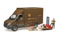 Bruder MB Sprinter UPS+Fahrer+Zubeh?r| 02678