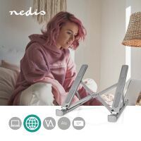 Nedis NOTEBOOK    STÄNDER    17 ZOLL (NBSTND100SI       AL)