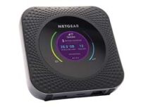 Netgear AIRCARD M1 3G/4G MHS - Cellular network router - Black - Portable - LCD - 6.1 cm (2.4") - Gigabit Ethernet