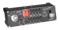 Logitech G Saitek Pro Flight Switch Panel - Flight Sim - PC - Analogue / Digital - Wired - USB 2.0 - Black - Red - Silver