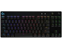 LOGITECH G Pro Mechanical Gaming Keyboard Keyboard backlit USB Pan Nordic key switch GX Blue Clicky 