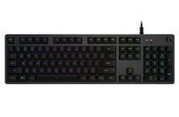 LOGITECH G512 CARBON LIGHTSYNC RGB Mechanical Gaming Keyboard with GX Brown switches - CARBON - (DEU