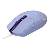 Logitech G203 LIGHTSYNC, Gaming-Maus lila USB 6 Tasten optisch 8000 dpi