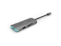 I-TEC USB C Metal Nano Docking Station 1xHDMI 4K 1xSD Kartenleser 1xmicroSD Kartenleser 3xUSB 3.0 Po