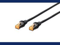 DIGITUS Patchkabel Cat6  S/FTP 2xRJ45  2.0m schw Hebelschutz Polybeutel (DK-1644-020/BL)