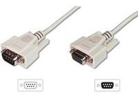 DIGITUS Verlängerungskabel Datatransfer DSub9 St/Bu 10m (AK-610203-100-E)