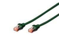 DIGITUS Patchkabel Cat6  S/FTP 2xRJ45  3.0m grün Hebelschutz (DK-1644-030/G)