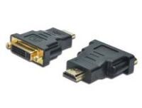 DIGITUS HDMI Adapter HDMI Typ A -> DVI(24+5) St/Bu Polybeutel (AK-330505-000-S)