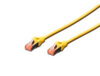 DIGITUS Patchkabel Cat6  S/FTP 2xRJ45  1.0m gelb Hebelschutz Polybeutel (DK-1644-010/Y)