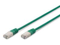 DIGITUS Patchkabel RJ45 SF/UTP Cat5e  0.50m grün Polybeutel (DK-1531-005/G)