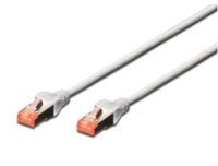 DIGITUS Patchkabel Cat6  S/FTP 2xRJ45  1.5m grau Hebelschutz (DK-1644-015)
