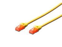 DIGITUS CAT 6 U/UTP Patchkabel - LSZH, 10m, gelb (DK-1617-100/Y)