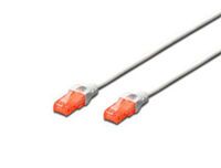 DIGITUS CAT 6 U/UTP Patchkabel - LSZH, 0,5m, weiß (DK-1617-005/WH)