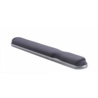 Kensington Height Adjustable Gel Keyboard Wrist Rest Black - Gel - Black - 630 g