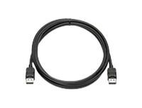 HP DisplayPort Cable Kit - 2 m - DisplayPort - DisplayPort - Male - Male - Black