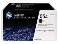 HP Inc. HP 05A   2x  Schwarz     LaserJet    Tonerpatrone (CE505D)
