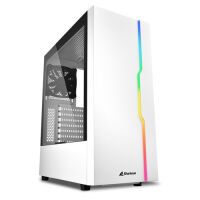 Sharkoon Gehäuse RGB   Slider       ATX       1xGlas weiß (4044951032006)