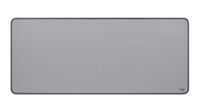 Logitech Desk Mat Studio Series - Grey - Monochromatic - Nylon - Polyester - Rubber - Non-slip base