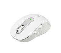 Logitech Signature M650 Wireless Mouse - Right-hand - Optical - RF Wireless + Bluetooth - 2000 DPI - White