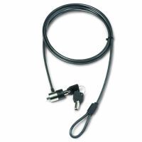 Dicota D30835 - 2 m - Round key - Steel - Black