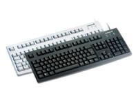 Cherry Classic Line G83-6104 - Keyboard - Laser - 104 keys QWERTY - Gray