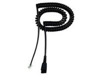 GN NETCOM JABRA QD Cord to RJ10 coiled 0.5-2 meters standard-allocation (8800-01-01)