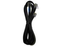 Jabra DHSG cable - Black - Male - Male - Flat - China - 80 mm
