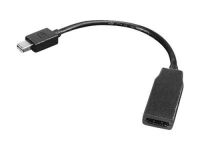Lenovo 0B47089 - 0.2 m - Mini DisplayPort - HDMI - 3840 x 2160 pixels - Black - Male/Female