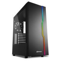 Sharkoon Gehäuse RGB   Slider       ATX       1xGlas schwarz (4044951029846)
