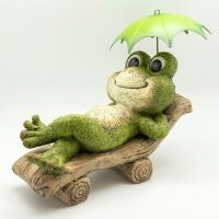 FROSCH QUAXI AUF RELAXLIEGE