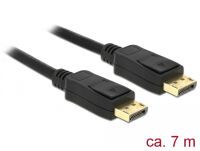 Delock 84860 - 7 m - DisplayPort - DisplayPort - Male - Male - 3840 x 2160 pixels
