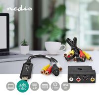 Nedis Video Grabber| USB 2.0| 480p| A V-Kabel Scart