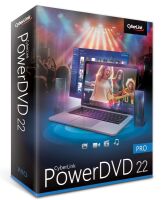 CyberLink PowerDVD 22 Pro  Universelle Medienwiedergabe und -verwaltung  Lebenslange Lizenz  BOX  Windows