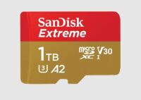 SanDisk microSDXC            1TB Extreme A2 C10 V30 UHS-I U3 microSD