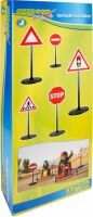 VEDES Großhandel GmbH - Ware Outdoor active Verkehrsschilder, 5-teilig, Höhe 65 cm