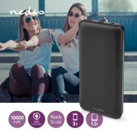 Nedis POWERBANK  1000MAH   2xA.  18W (UPBKPD10000BK     SW)