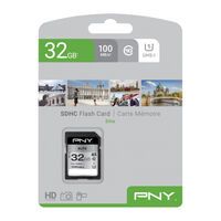 PNY Technologies SD XC Card  32GB PNY Elite R100MB/s retail (P-SD32GU1100EL-GE)