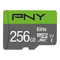 PNY Technologies SD MicroSD XC Card 256GB PNY Elite Cl.10 U1 retail (P-SDU256V11100EL-GE)