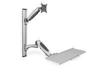 DIGITUS Workstation (monitor, keyboard, mouse) Wall Mount