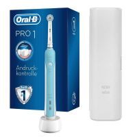 Oral-B Pro 1 750 Blue Design Edition mit Reiseetui Elektrische Zahnbürste