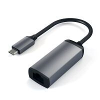 Satechi Type-C zu Ethernet Adapter space gray - Adapter