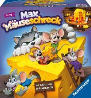 Ravensburger Max Mäuseschreck - Aktionsspiel - ab 4 Jahre