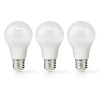 Nedis LED-Lampe E27| A60| 11 W| 105 lm| 2700 K| Warmweiss| 3 Stück