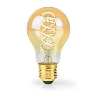 Nedis LED-Filament-Lampe E27| A60| 3.8 W| 250 lm| 2100 K| Extra warmweiß| Anzahl der