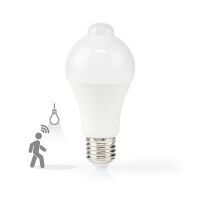 Nedis LED-Lampe E27 / A60 / 8.5 W / 806 lm / 3000 K / Weiss / Retro Style / Matte lampe / 1 Stück